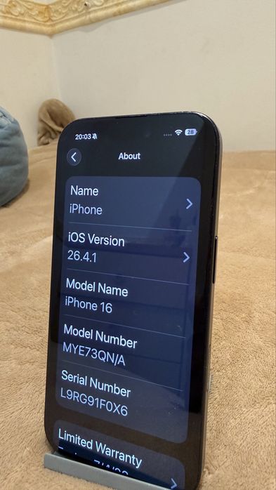 Iphone 16 128gb 91% bateria e capas