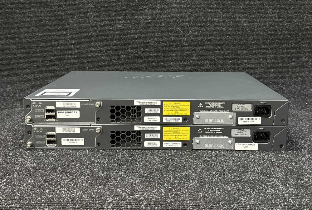 Комутатор Cisco WS-C2960X-24PS-L V04 | Гарантія | Є кількість !!!