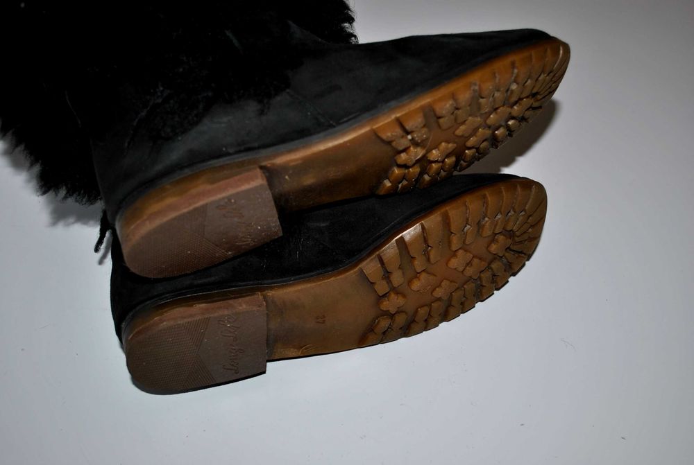 Сапоги женские овчина натуральные лама ботинки зимние угги 23,5 см ugg