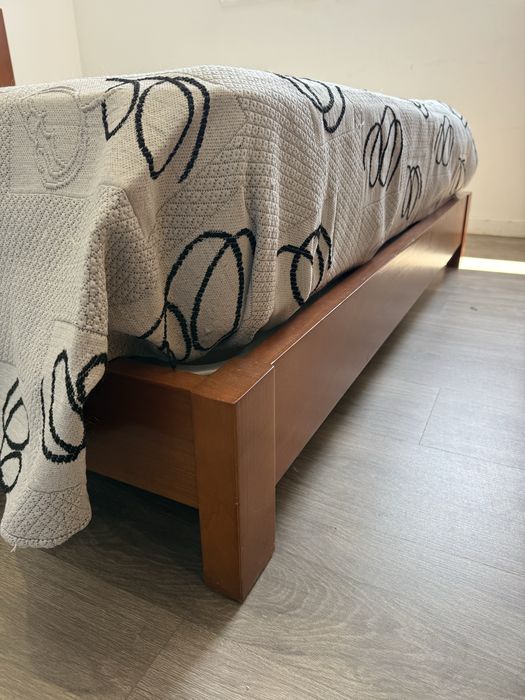 Quarto Completo Em Cerejeira Maciça