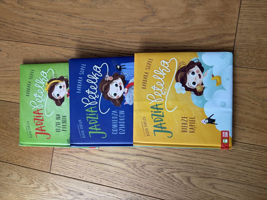 Jadzia Pętelka zestaw ksiażka  6 szt