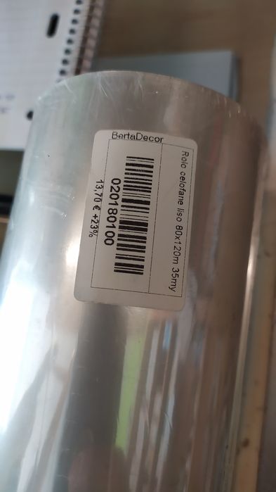 Rolo de embrulho ou cabazes

Ainda selado.

Levantamento em Corroio