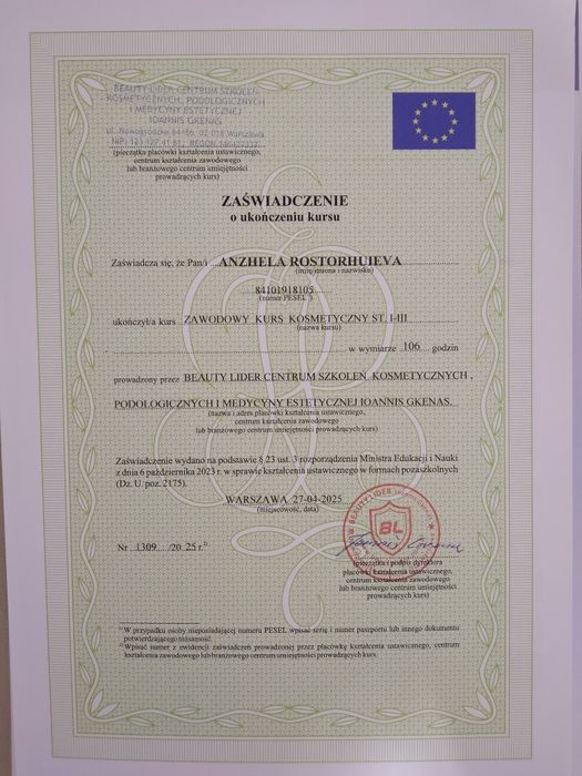 Profesjonalny masaż