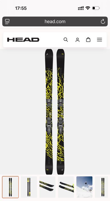 Нові Head Oblivion 79 Freestyle Ski Twin Tip 2025/2026
