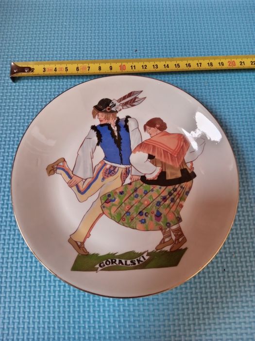 Stare talerzyki porcelana Chodzież