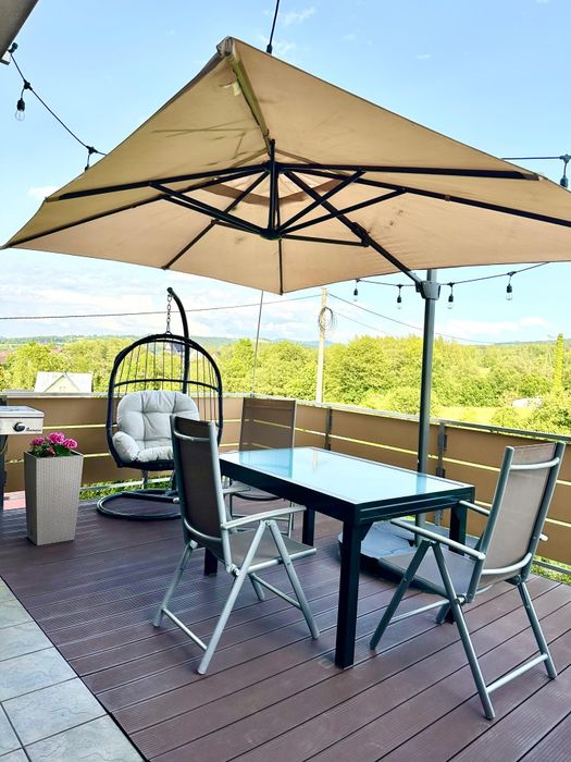 Jacuzzi, sauna, balia – luksusowy domek/apartament w górach, basennoclegi