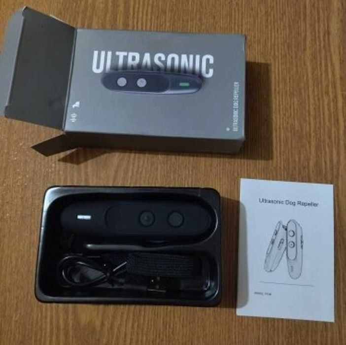 Ультразвуковой отпугиватель собак Ultrasonic PU-30 Відлякувач, тренер, дрессировщик 3в1