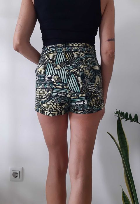 Ethnic Pattern Shorts64861195081217125