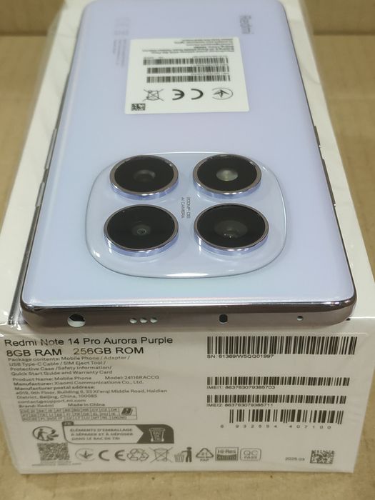 Xiaomi Redmi Note 14 Pro  (8+4/256gb)