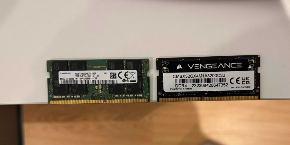 64GB RAMS DDR4 2 x 32GB