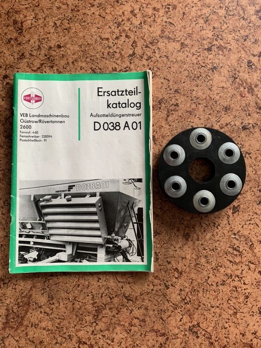 Fortschritt rozsiewacz nawozu wapna D038 d-038