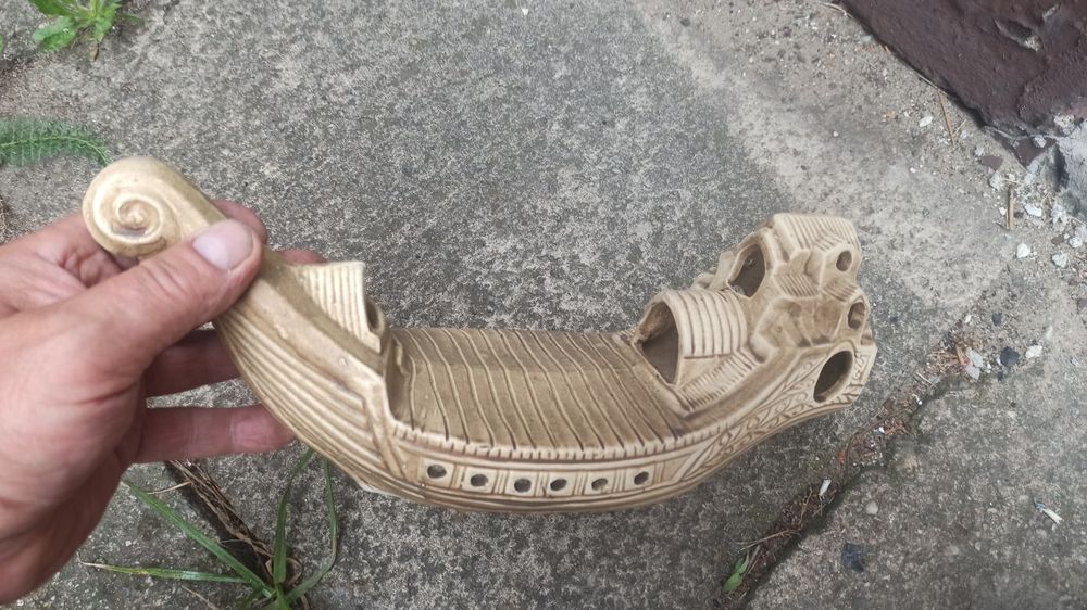 Łódka do akwarium i sitko