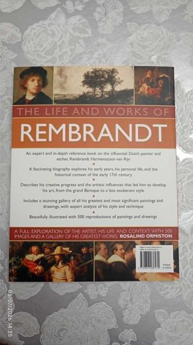 The Life and Works of Rembrandt - Rosalind Ormiston - Inglês