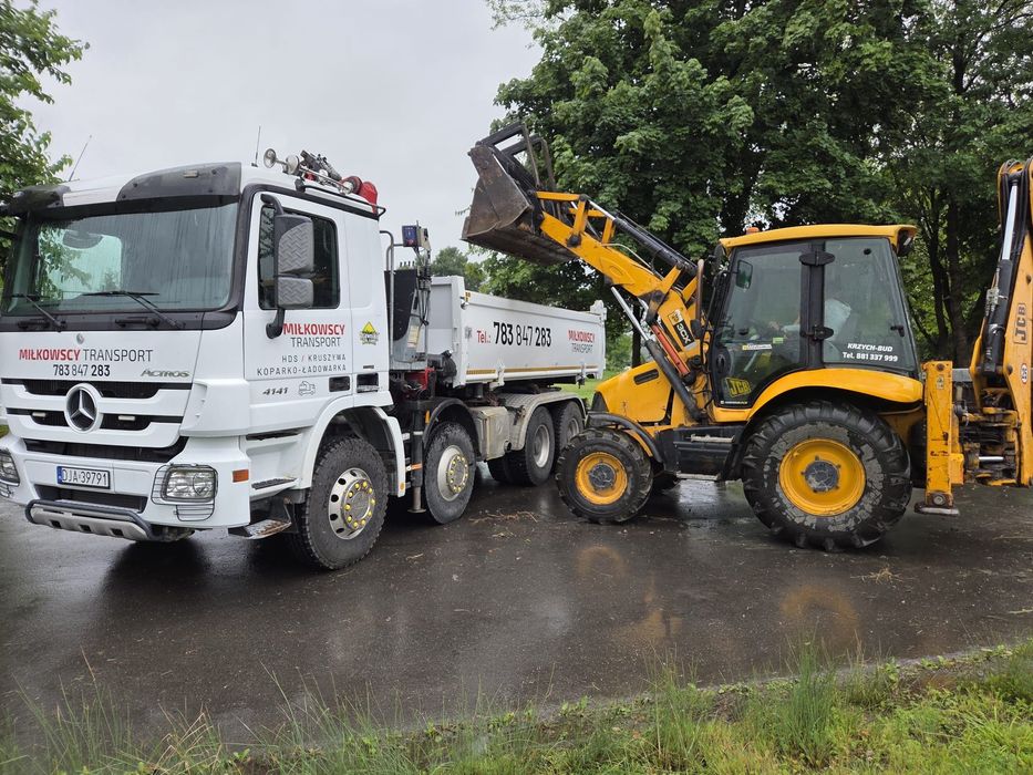 Transport Materiałów Sypkich oraz Towarów , HDS, Koparko - Ładowarka