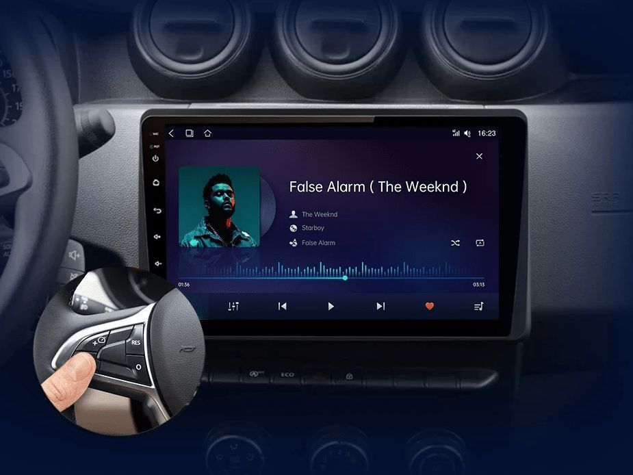 Radio Android 9” CarPlay Android Auto – Renault Duster 2019–2021 PL