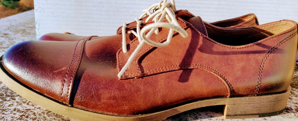 44, Sapatos masculinos de atacadores, H&M, novos