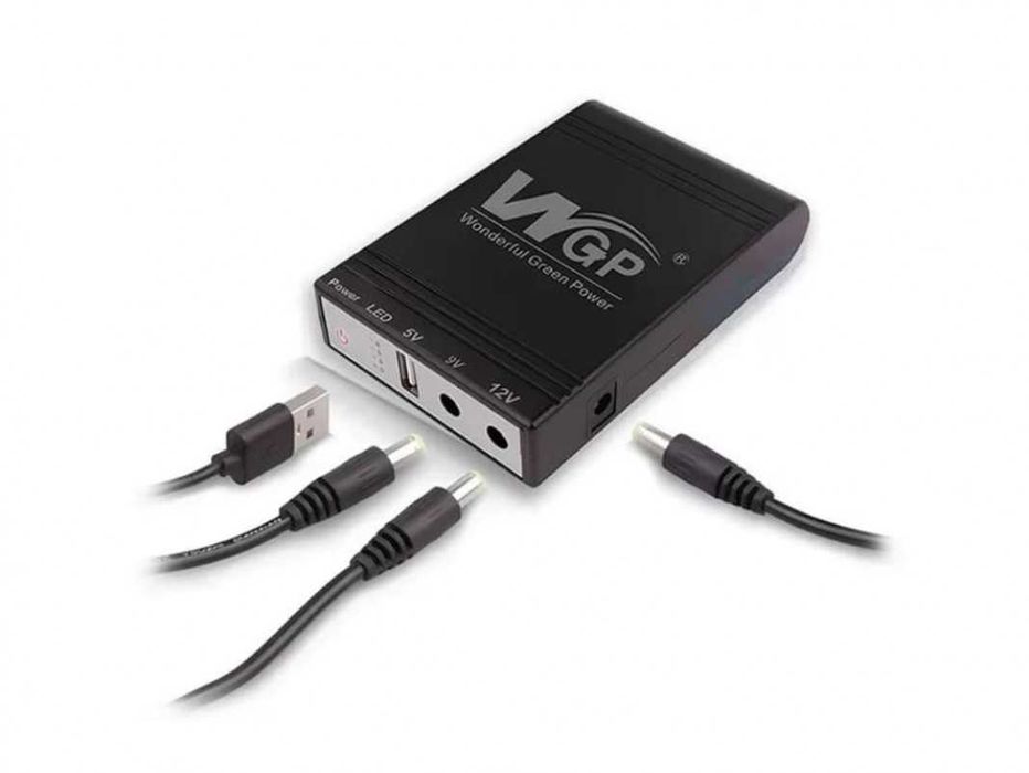 ДБЖ UPS для WiFi роутера 10400 мАг