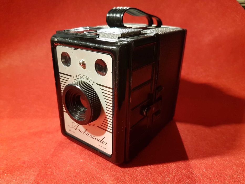 Câmera Fotográfica Coronet Ambassador Vintage 1950