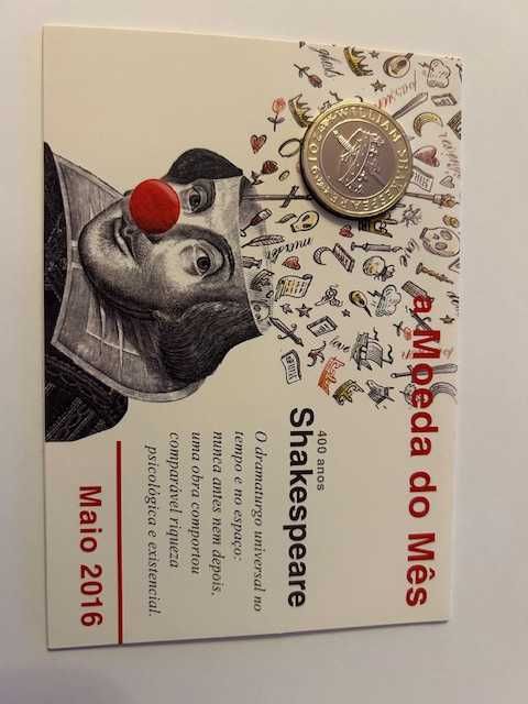Moeda 2 Pounds 2016 — William Shakespeare “Histories”