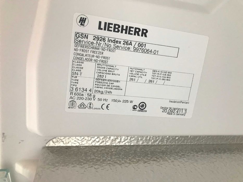 морозилка Liebeherr