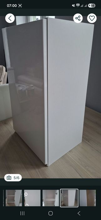 Szafka kuchenna 40cm biała