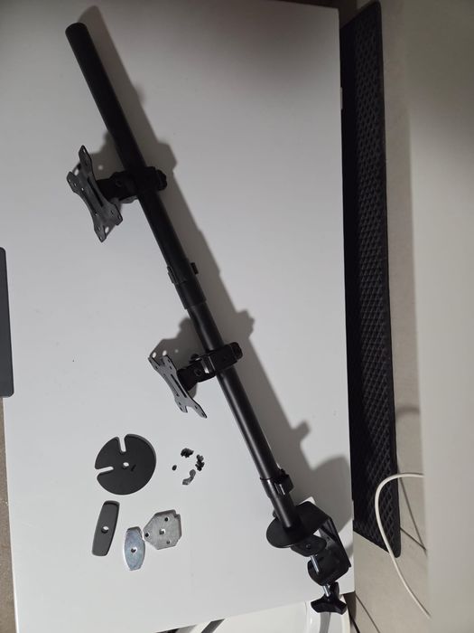Neomounts Uchwyt biurkowy na 2 monitory 10" - 32"