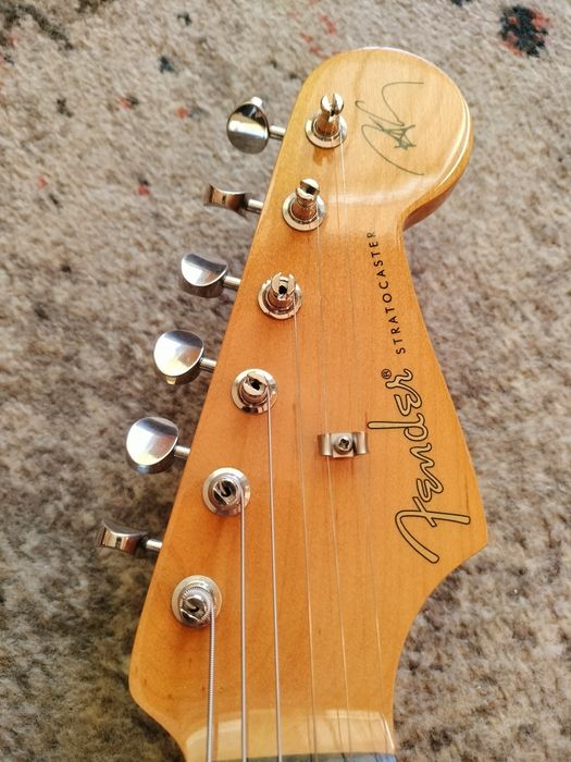 Fender Stratocaster Robert Cray Silver Inca