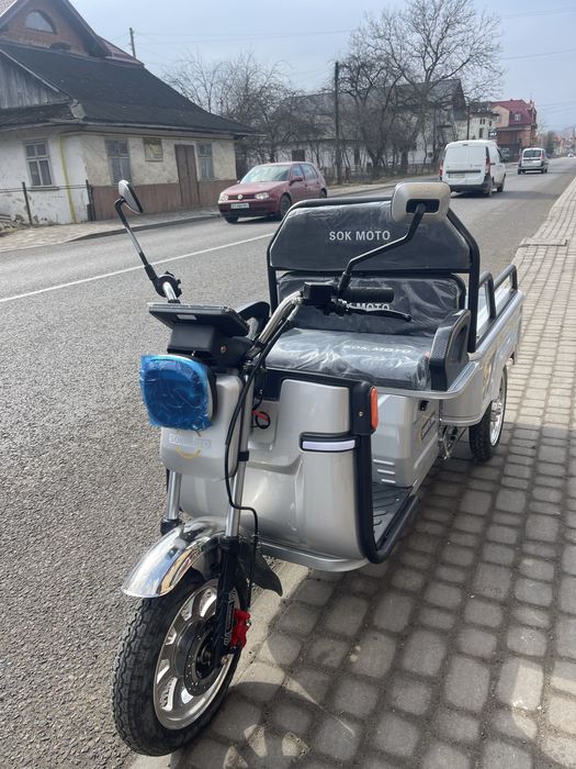 Електротрицикл SokMoto Mini 1500w 60V/38Ah
