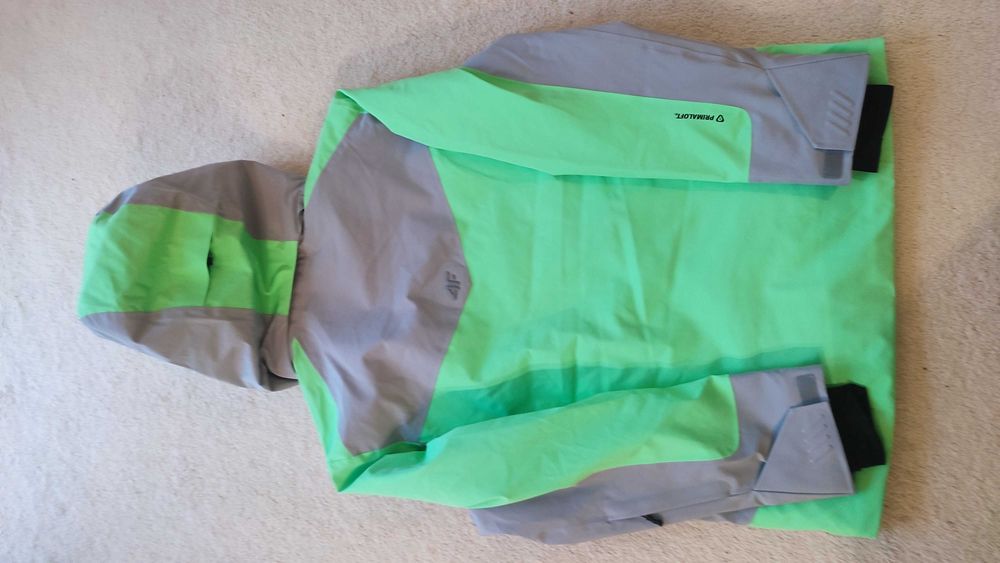 Kurtka narciarska 4FPro Dermizax 20000 męska szaro miętowa rozm L