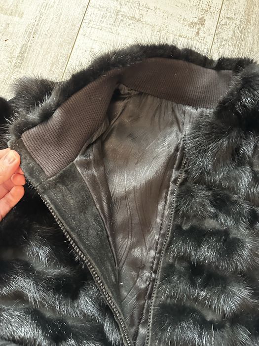 Норкова шубка жіноча