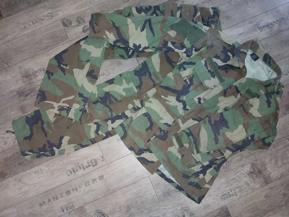 Mundur Woodland - Helikon SFU Next - S/Regular Bluza + Spodnie