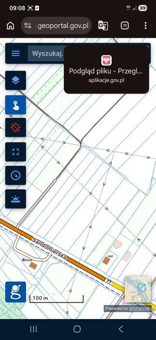 Działka 58 ar przy DK77 naprzeciw ORLEN | projekt 76SU | Gorzyce - Widok 3