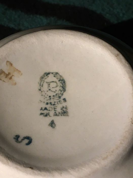 Porcelanowy mlecznik z Chodzieży, stan idealny