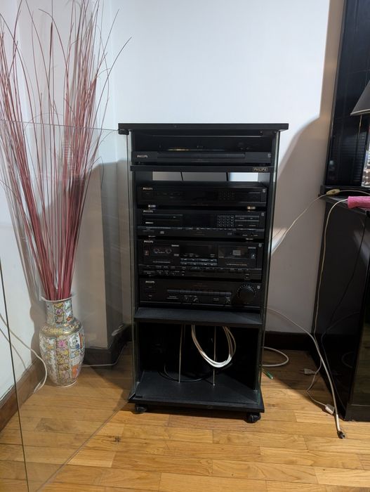 Móvel wi-fi com leitor de vinil