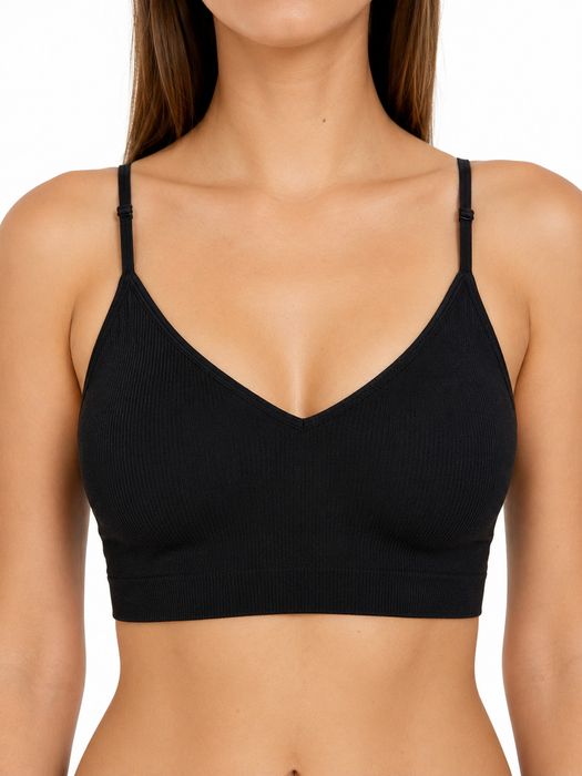 Biustonosz miękki L/XL 40/42 czarny