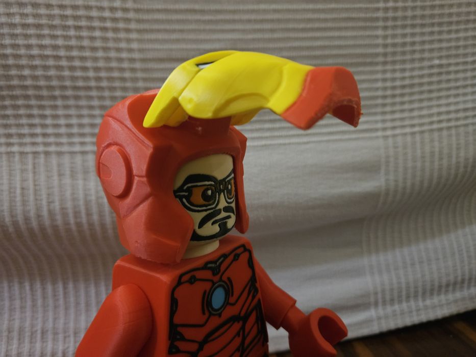 Bonecos Marvel Avengers 3D em forma de Lego gigante