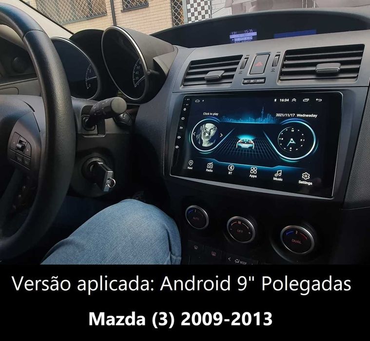 (NOVO) Rádio 2DIN • MAZDA 3 (2004 a 2013) • Android GPS [4+64GB]
