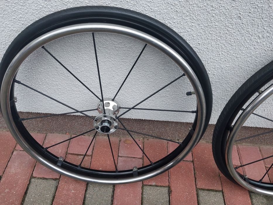 Koła do wózka inwalidzkiego aktywnego Spinergy spox 24 cale