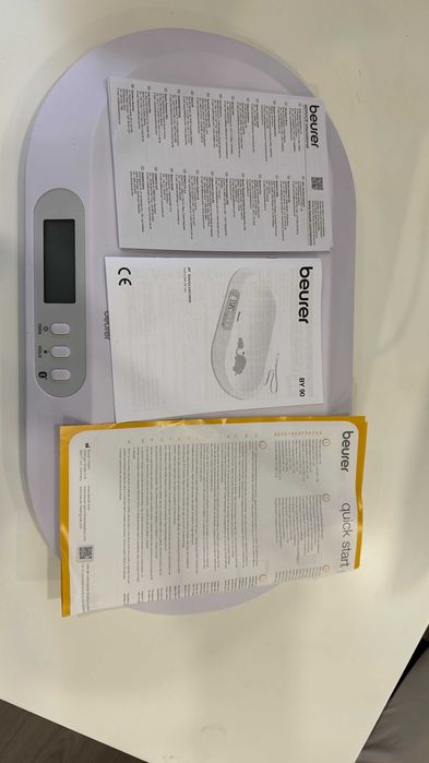 Balança Digital de Bebé BEURER By 90 (Branco)