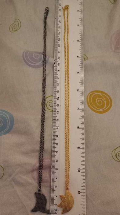 Colar sol e lua dos fnaf