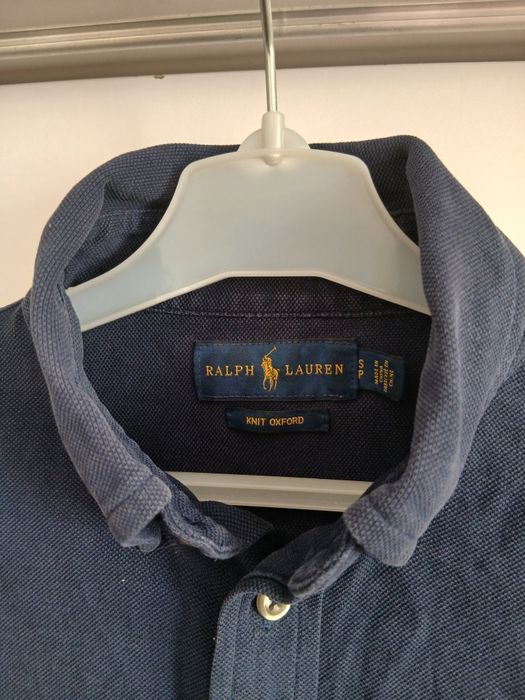Granatowa bawełniana koszula damska Ralph Lauren  roz s