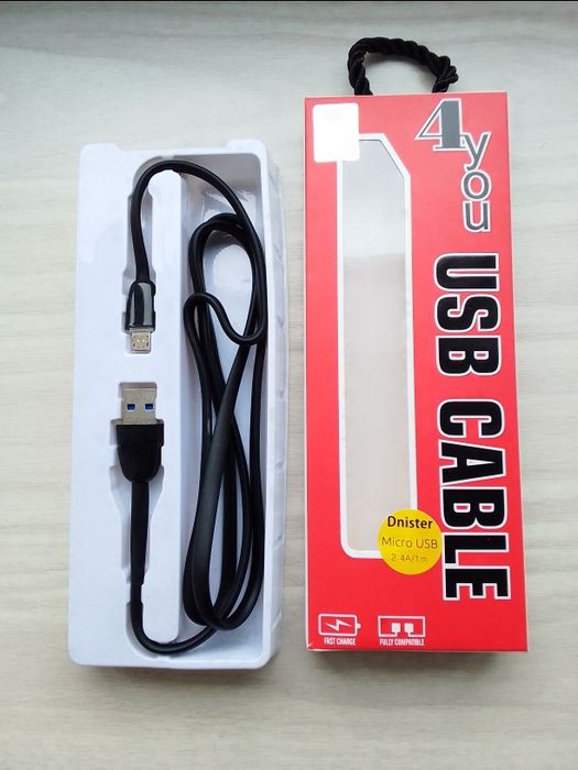 Зарядний кабель мікро USB , Кабель Usb Micro USB 4you ,Зарядный кабель