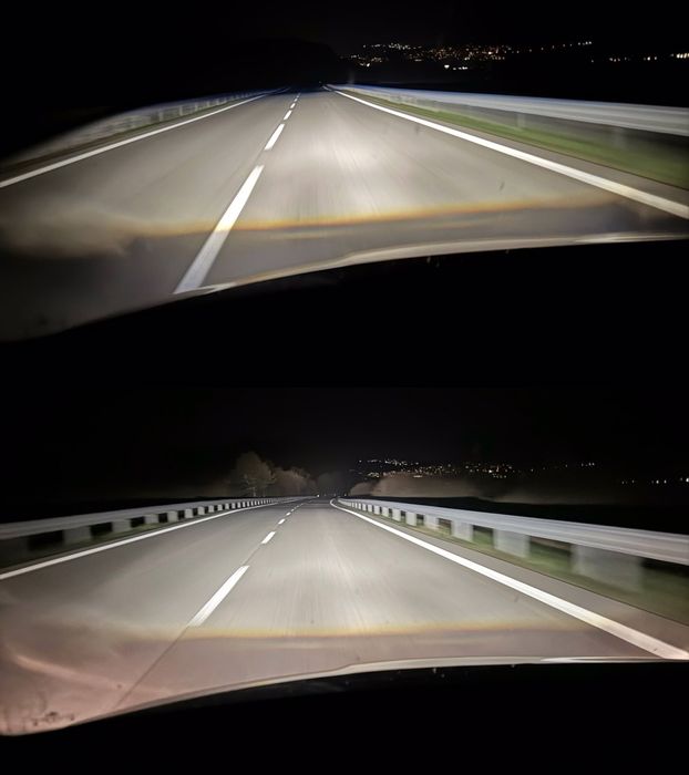 Би лед линзи 2.5дюйма 45-55Ват. 6000к h4-h7 hella 3R