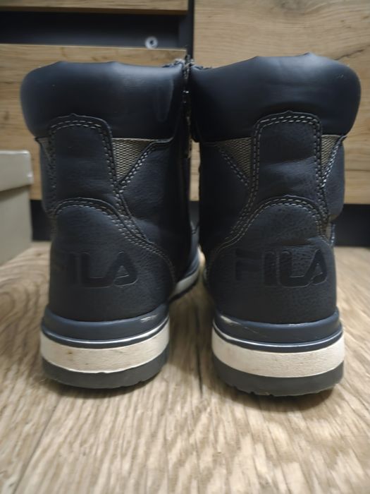Buty chłopięce zimowe trapery  Fila