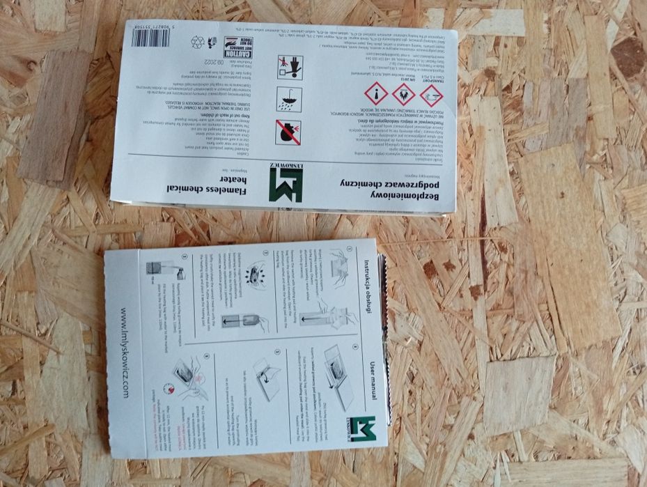 Podgrzewacze chemiczne