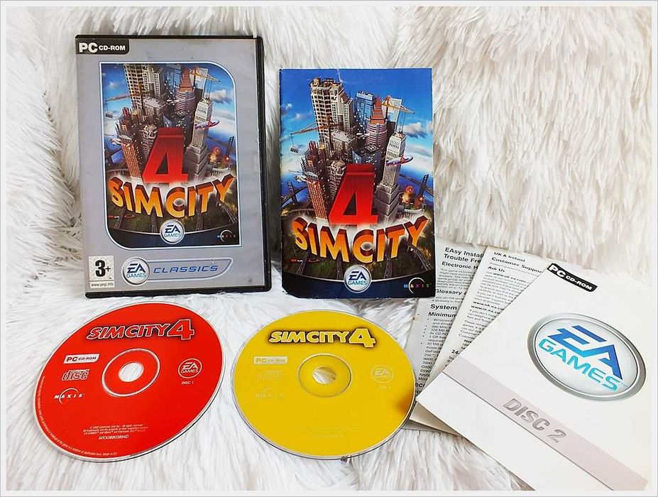 Gra PC SIM CITY 4 PC Kultowa