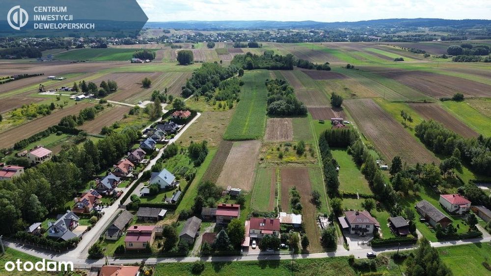 Działka budowlana 12,95 a – Nosówka