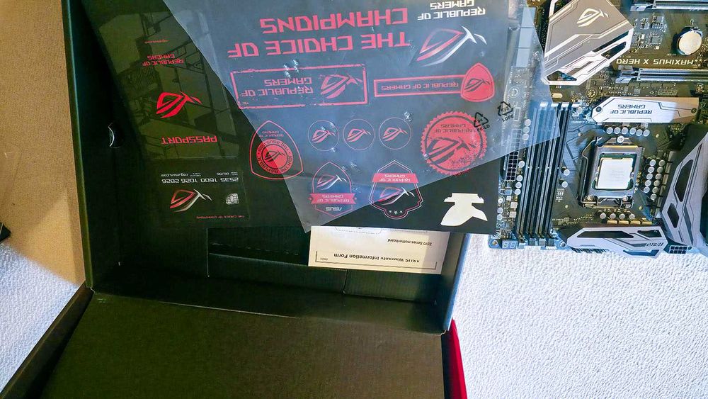 Płyta z procesorem Asus Hero X +I5 9600KF