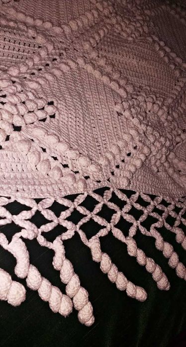 Colcha de linha Âncora (cama de casal)