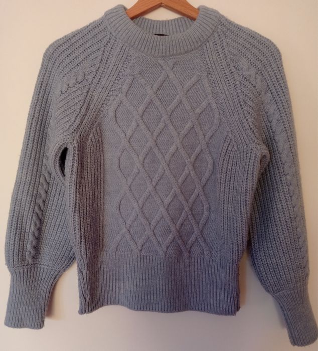 Sweter Marks&Spencer niebieski XS/34